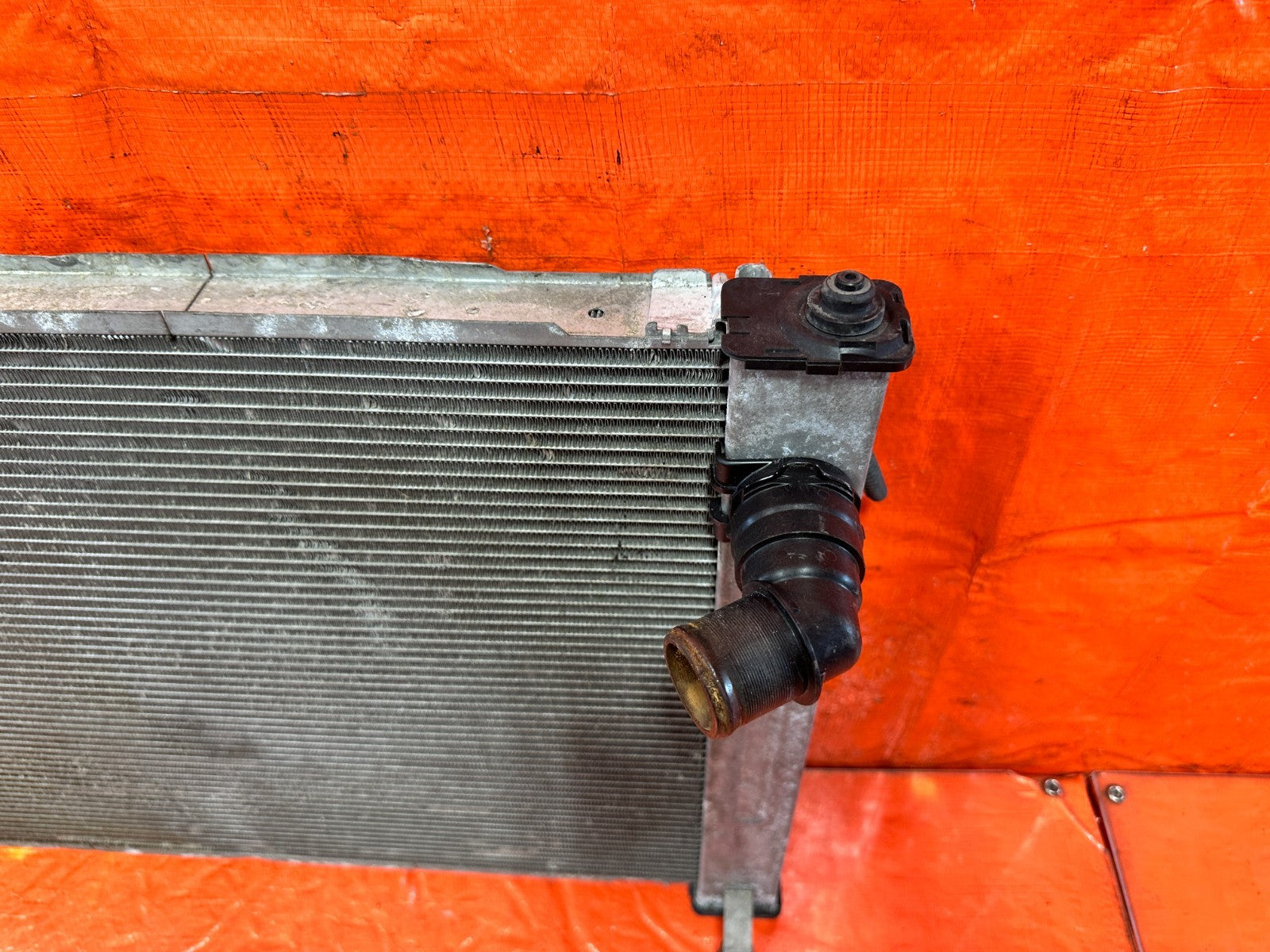 08 15 INFINITI G37 & Q60  2D COUPE   6 SPEED MANUAL RADIATOR & CONDENSER OEM 314