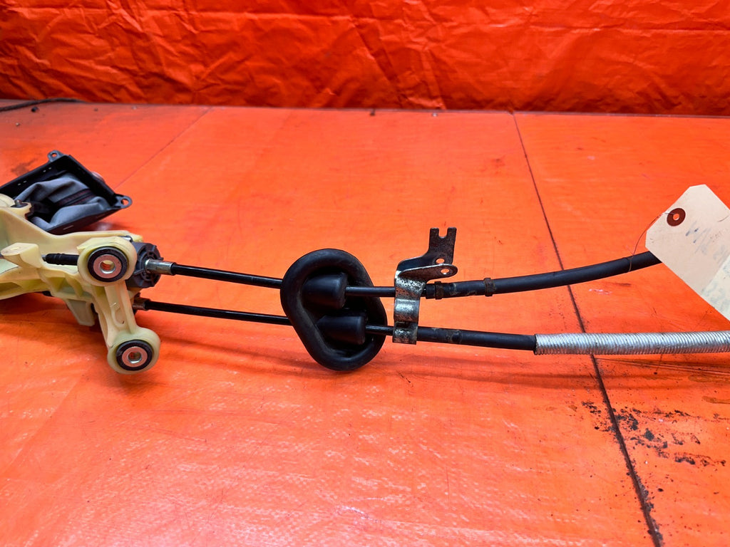 13 15 HONDA CIVIC SI 2.4L MT SHIFTER BOX W/ CABLES & ALUMINUM BRACKETS OEM #DNP14