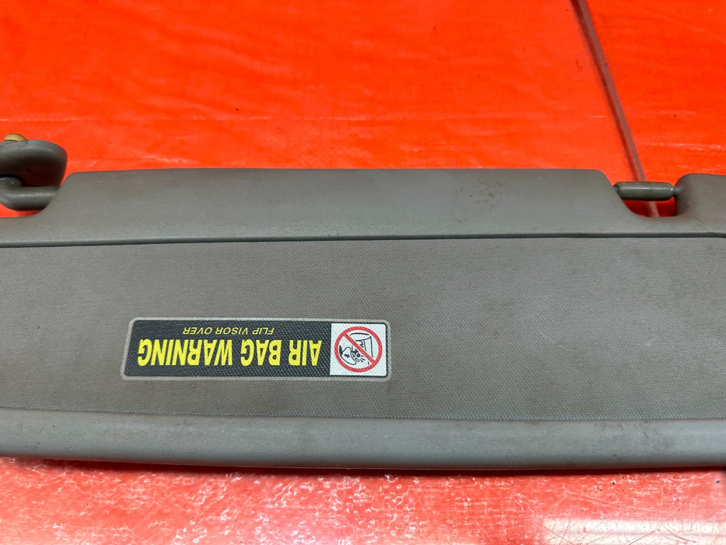 09 11 HONDA CIVIC   SUN VISOR   PASSENGER RIGHT SIDE   GRAY COLOR   OEM #1946
