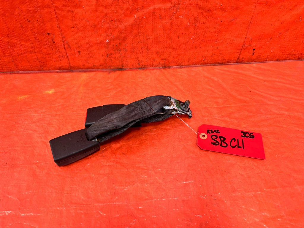 11 14 ACURA TSX   LEFT AND RIGHT REAR   REAR SEAT BELT BUCKLE CLIP   OEM 3050
