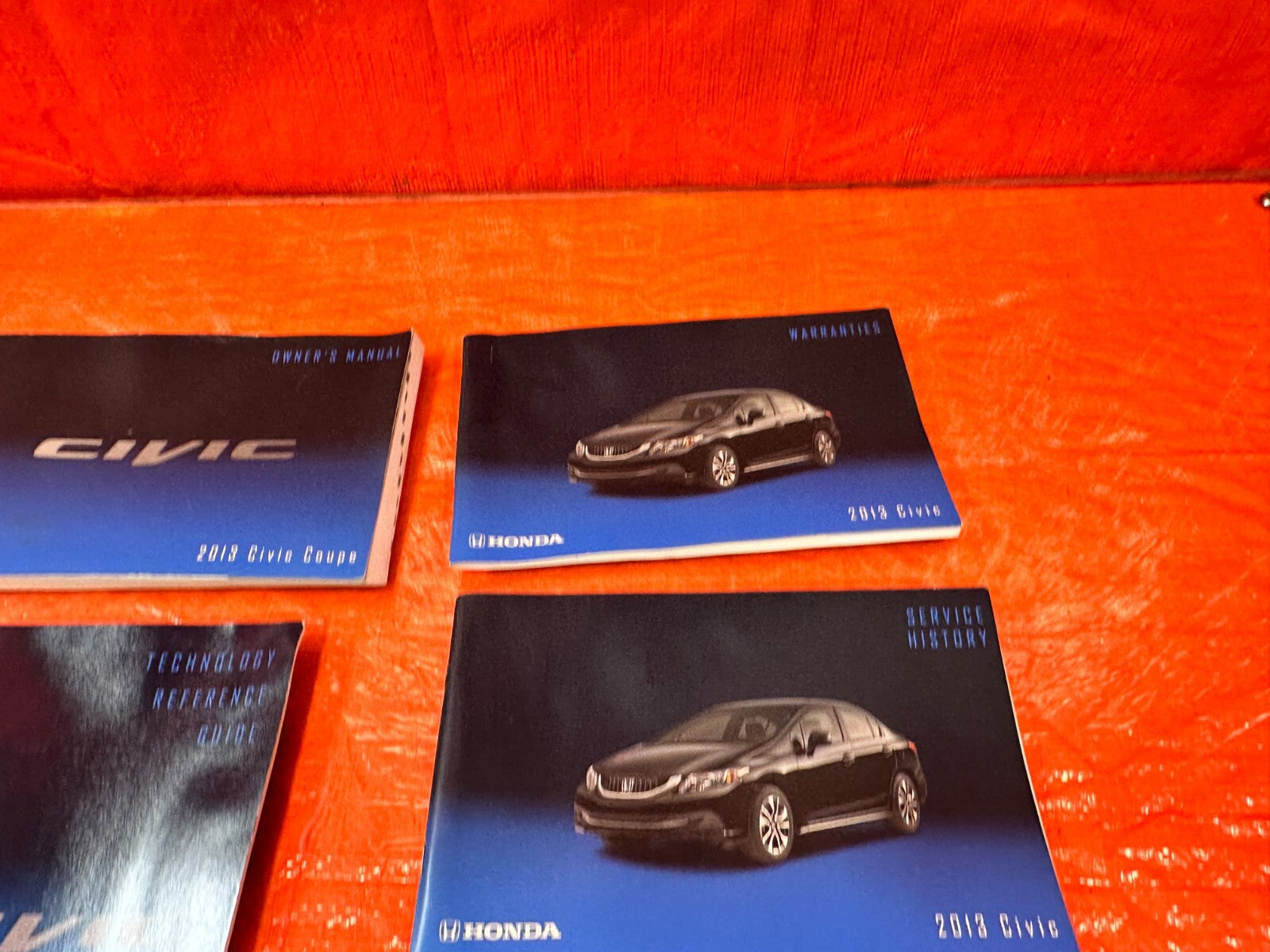 2013 13 HONDA CIVIC SI 2D COUPE   OWNERS MANUAL BOOKLET   OEM #2696