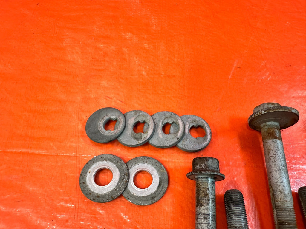 13 16 HYUNDAI GENESIS COUPE 3.8L   REAR TRAILING ARM CAMBER CASTER BOLTS #3025