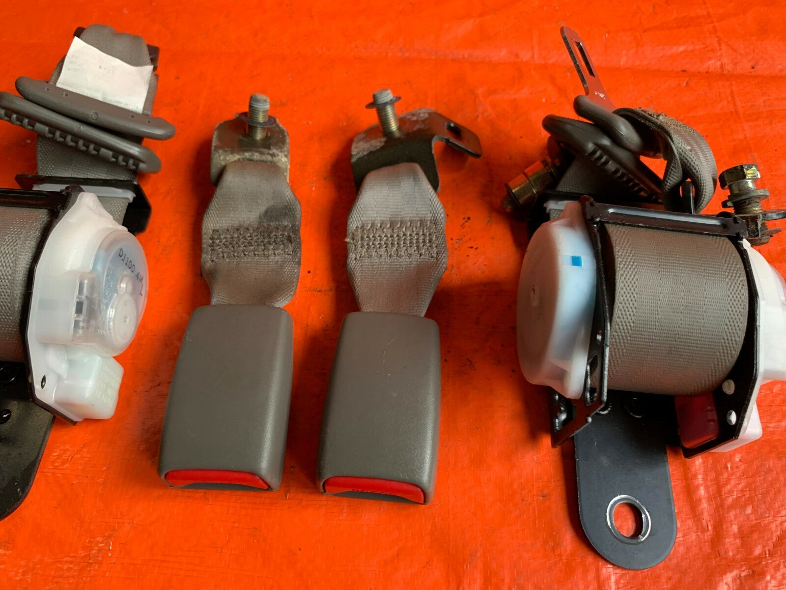 OEM 2004 04 ACURA RSX TYPE S   REAR SEAT BELT SET   DRIVER LEFT PASSENGER RIGHT5