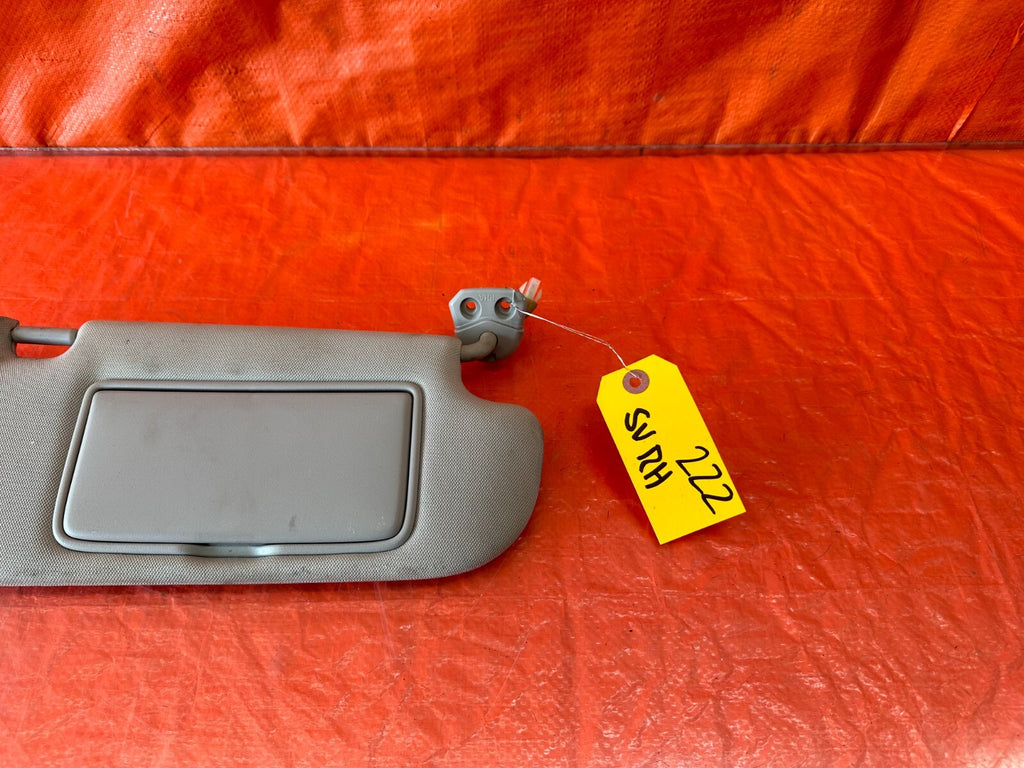 14 20 INFINITI Q50   SUN VISOR   PASSENGER RIGHT SIDE   OEM FACTORY #2221