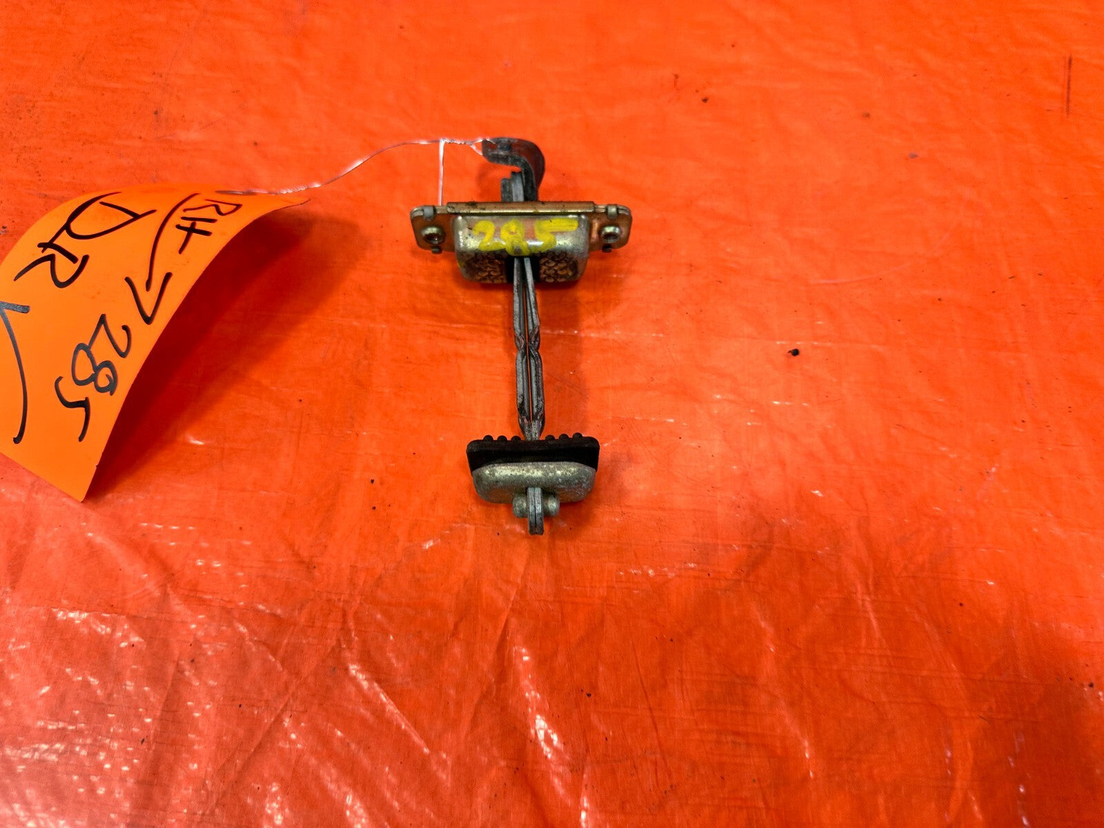 96 00 HONDA CIVIC COUPE HATCH RIGHT SIDE DOOR CHECKER HINGE ARM STRAP OEM  #2851