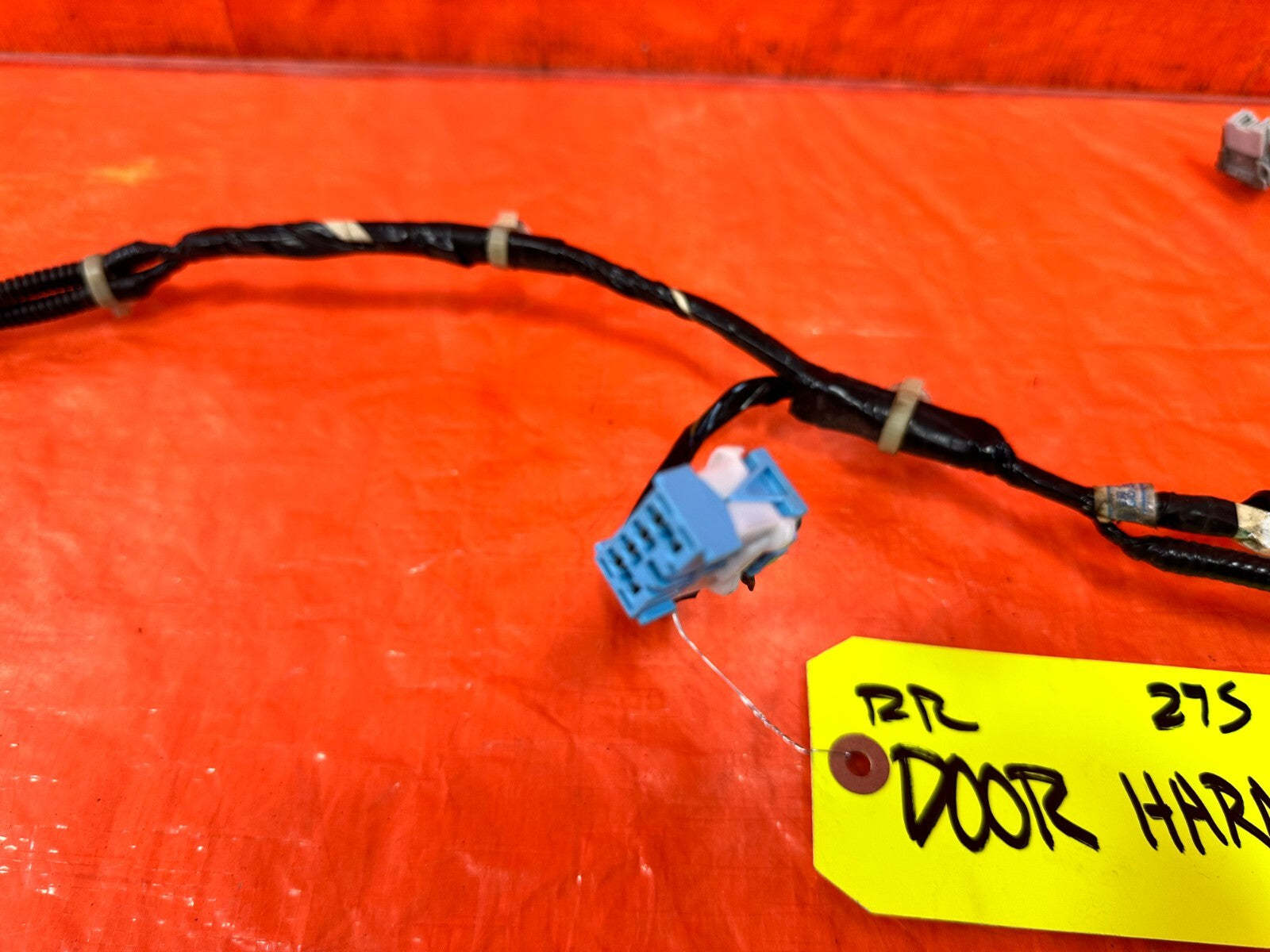 04 08 ACURA TSX   PASSENGER RIGHT REAR DOOR WIRING HARNESS WIRE LOOM OEM #2756
