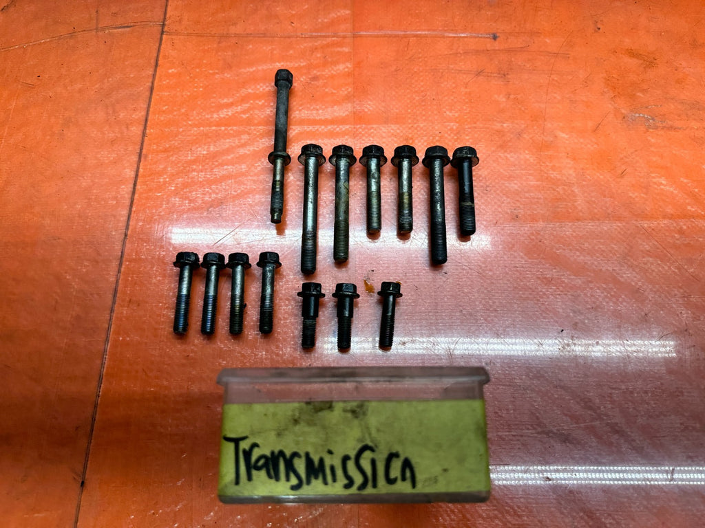 04-05 ACURA TSX 2.4L K24A2 TRANSMISSION BELL HOUSING BOLTS HARDWARE OEM #3390