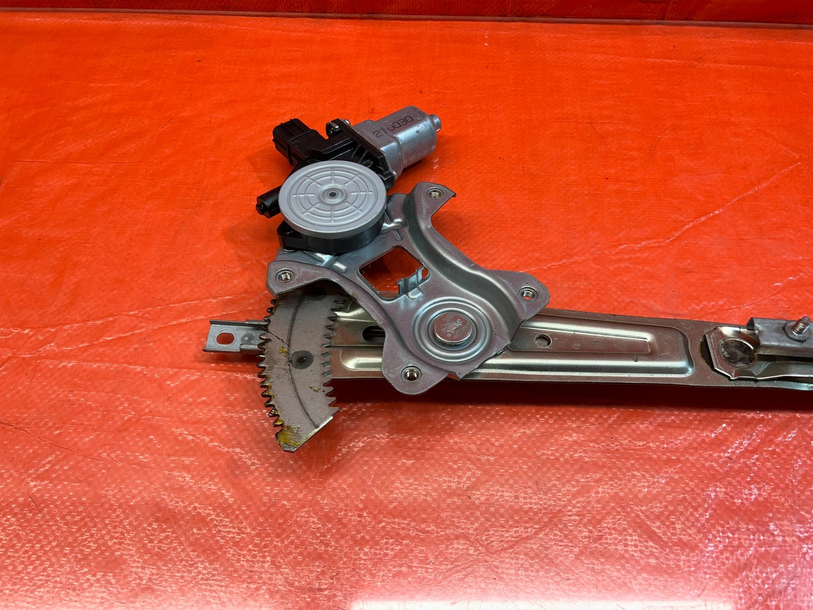 08 15 LANCER EVOLUTION X EVO 10   RIGHT FRONT WINDOW REGULATOR W/ MOTOR OEM #17510