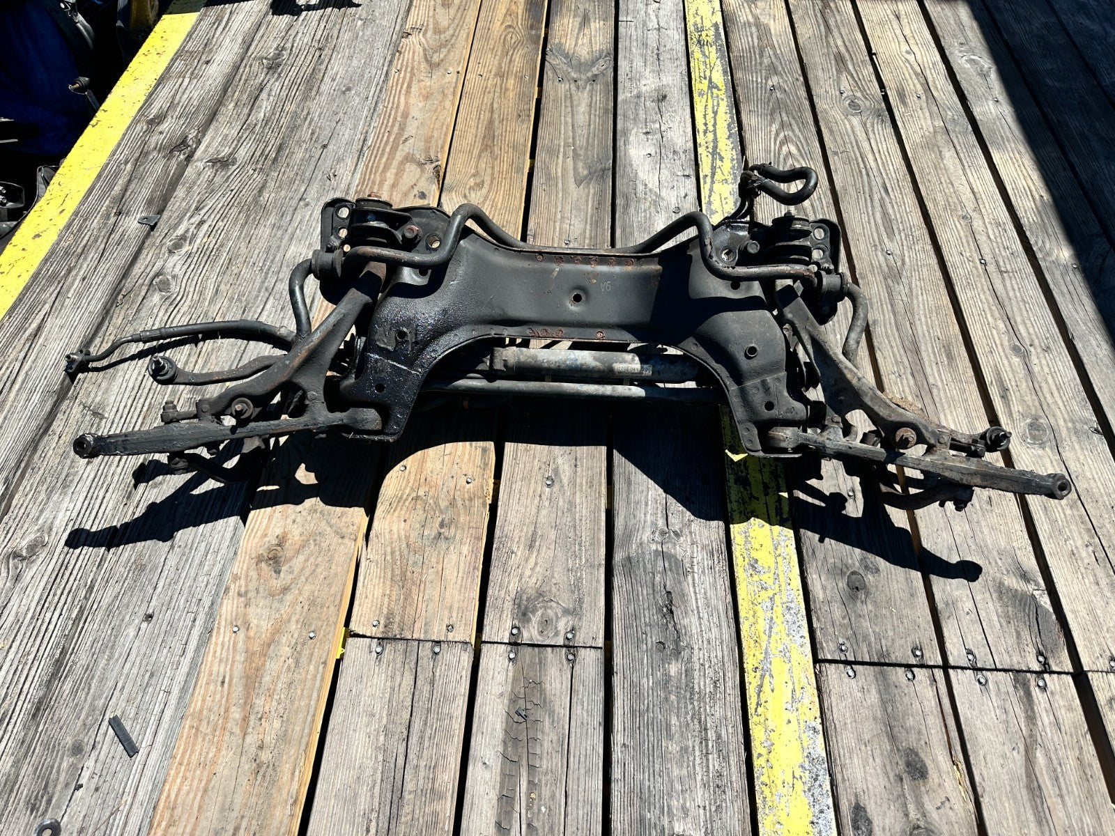 94-01 ACURA INTEGRA K SWAP FRONT SUBFRAME CROSSMEMBER RACK ARMS FORKS #34015