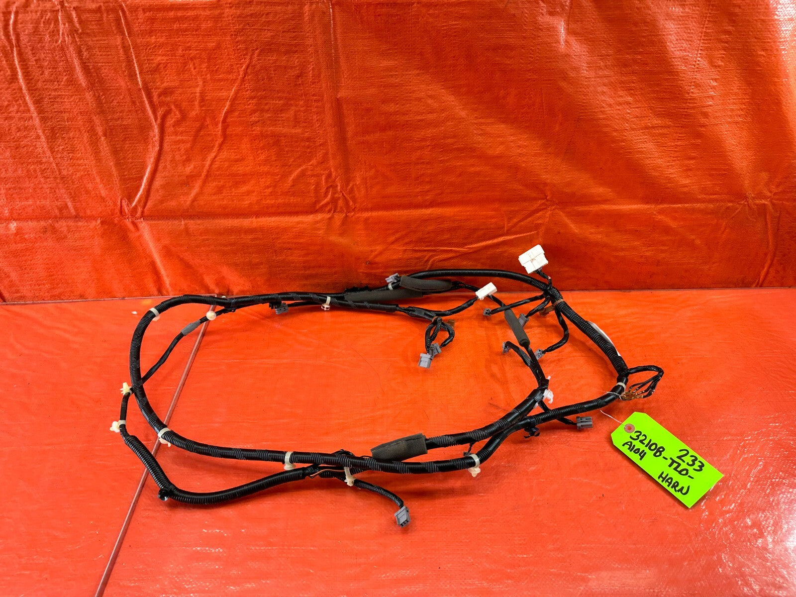 09 10 ACURA TSX   REAR / TAIL LIGHT LAMP WIRING HARNESS WIRE LOOM   OEM #2330