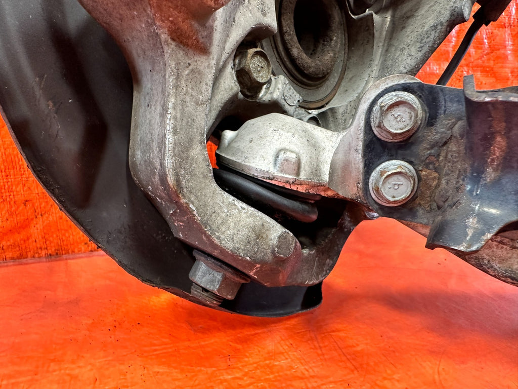 08 15 INFINITI G37 Q60 RWD LEFT FRONT SPINDLE KNUCKLE UPPER LOWER ARMS #32913