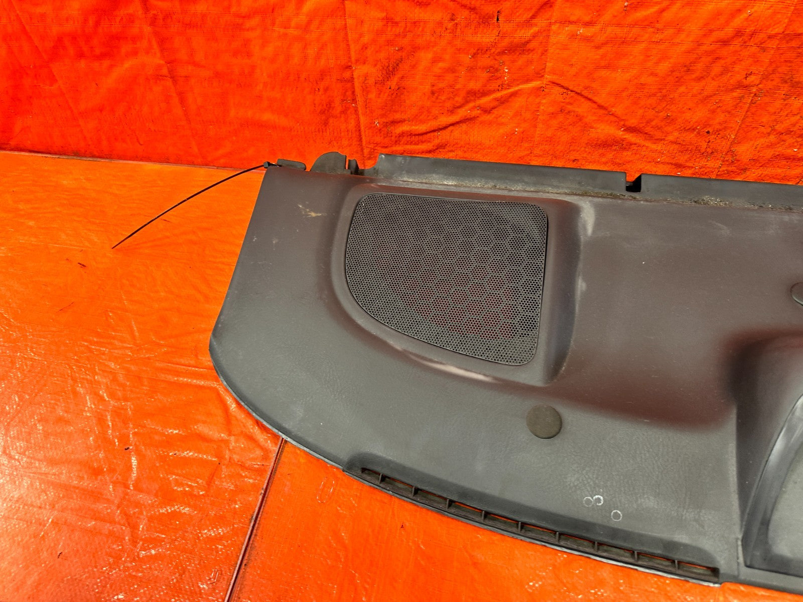 96 00 HONDA CIVIC COUPE   DARK GRAY   REAR SPEAKER TRAY W/ 3RD BRAKE LIGHT OEM5