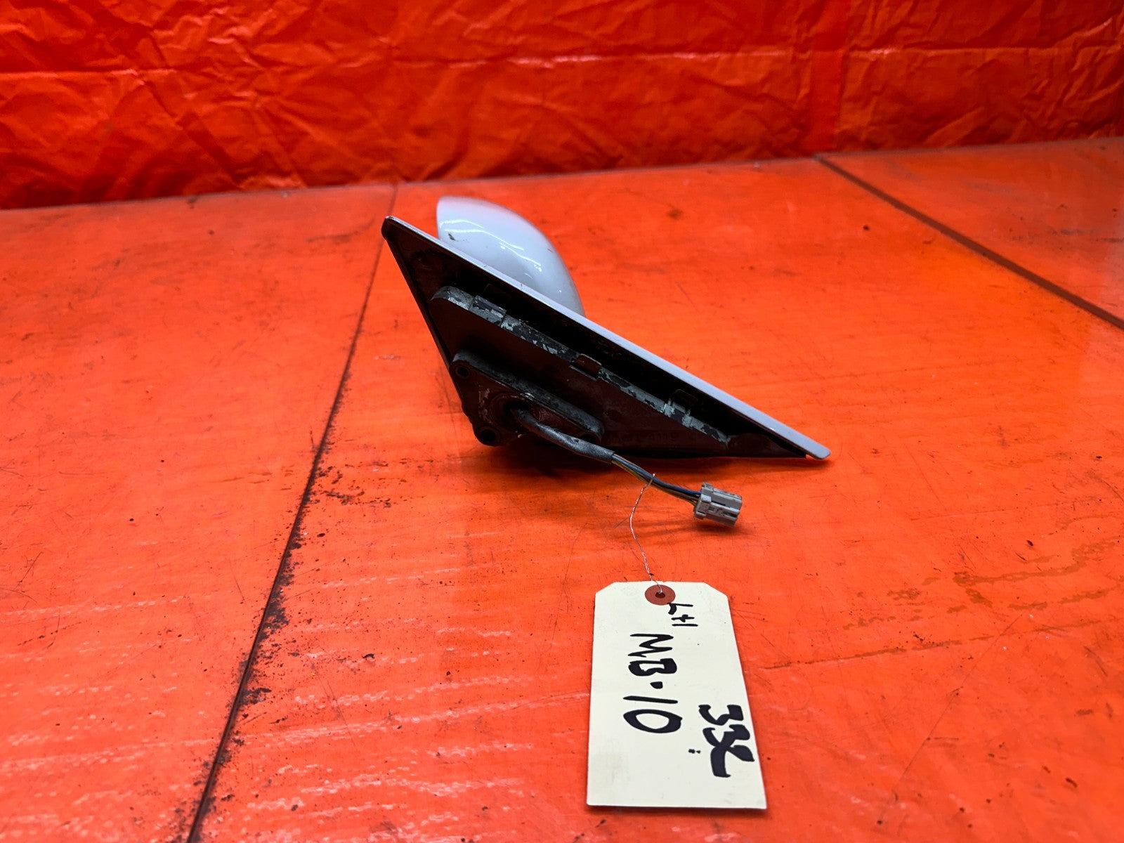 92 96 HONDA PRELUDE LEFT DRIVER SIDE VIEW MIRROR OEM #3327
