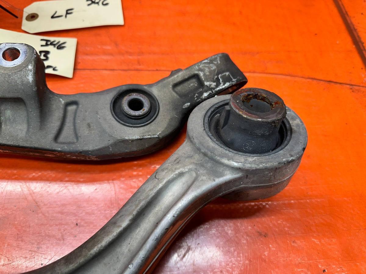 03-08 NISSAN 350Z LEFT FRONT SPINDLE KNUCKLE HUB WITH CONTROL ARMS OEM #3469