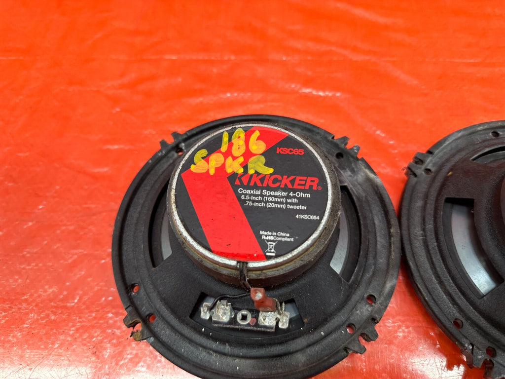 KICKER KCS65 SPEAKER   ISPEAKER PAIR SET OF TWO   USED   #1868