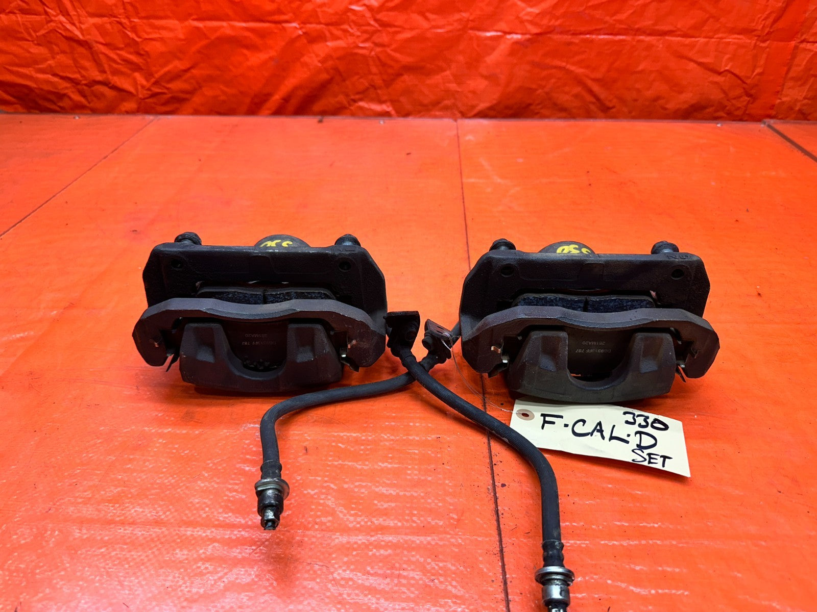 04 08 ACURA TSX   LEFT AND RIGHT FRONT BRAKE CALIPERS   OEM FACTORY OE #3309