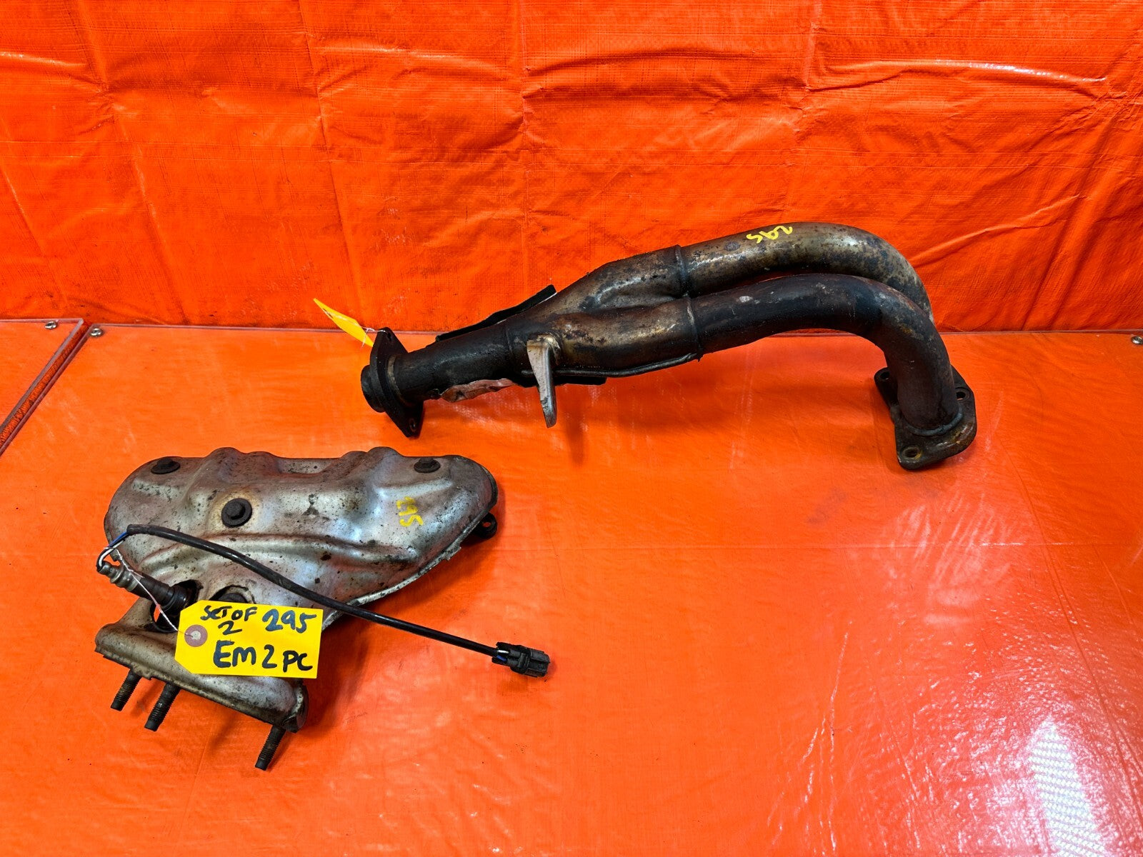 96 97 HONDA DEL SOL   D16Y8 SOHC VTEC   FACTORY EXHAUST MANIFOLD HEADER OEM 2950