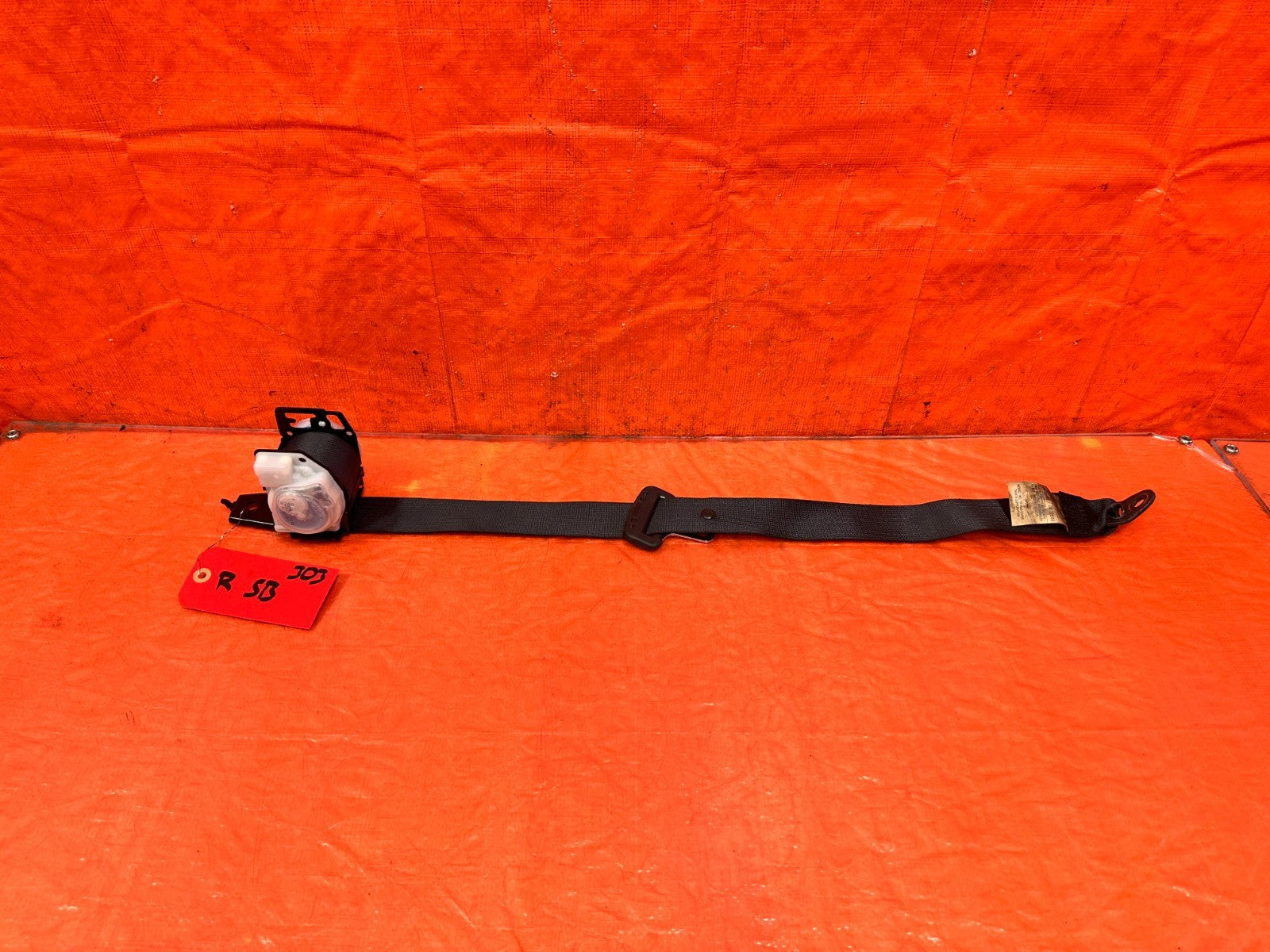 09 11 MAZDA RX8 RX 8   LEFT OR RIGHT REAR   SEAT BELT SAFETY BELT   OEM #3030