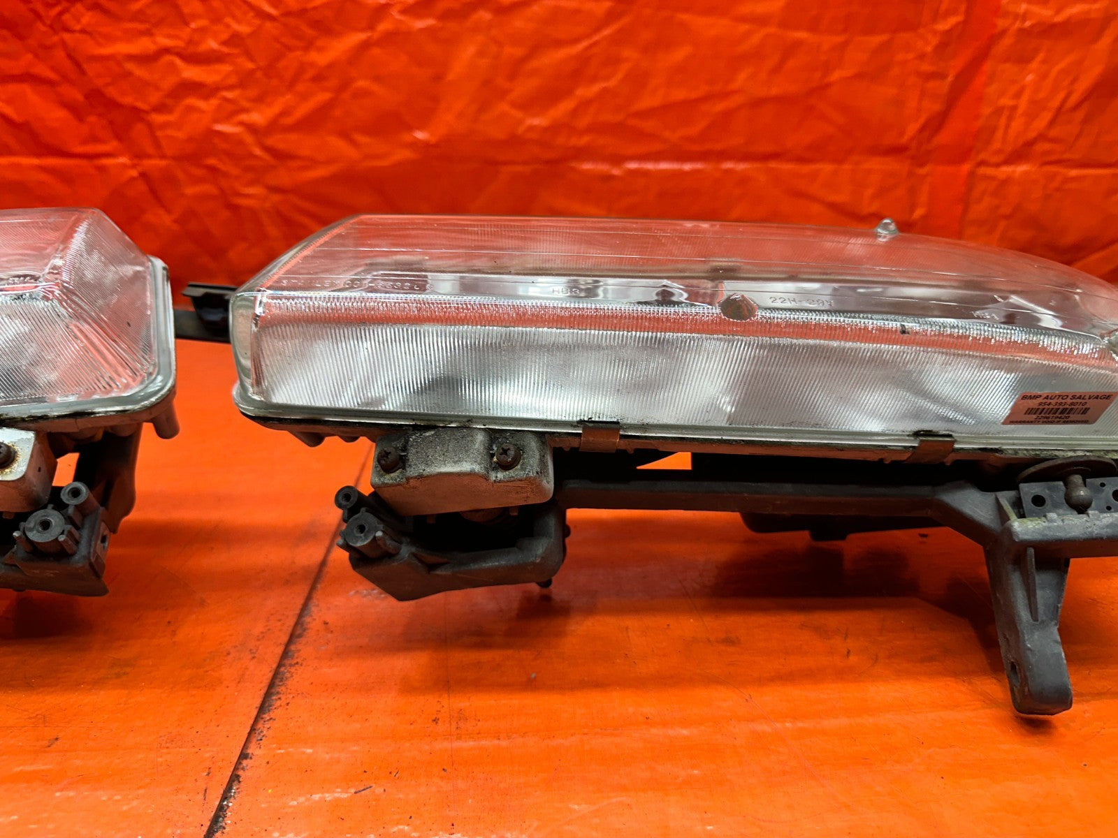 92 96 HONDA PRELUDE STANLEY HEADLIGHTS PAIR LEFT RIGHT FACTORY OEM #3327
