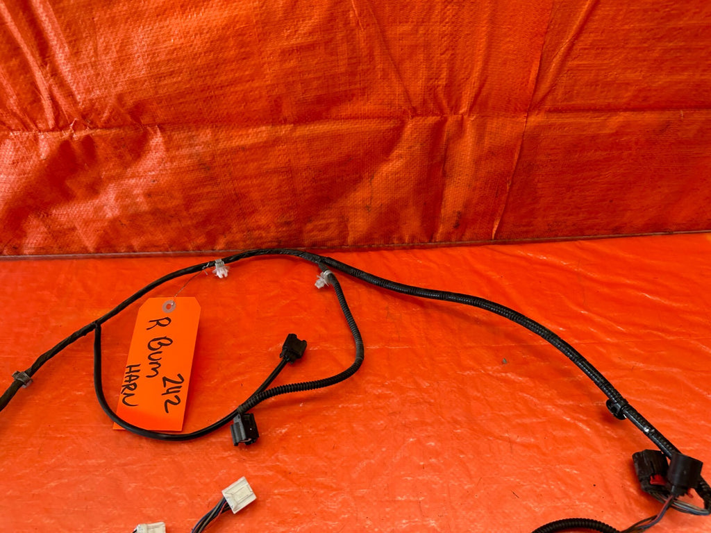 2017 17 INFINITI Q50 RED SPORT 400 REAR BUMPER WIRE HARNESS WIRING LOOM OEM #2423