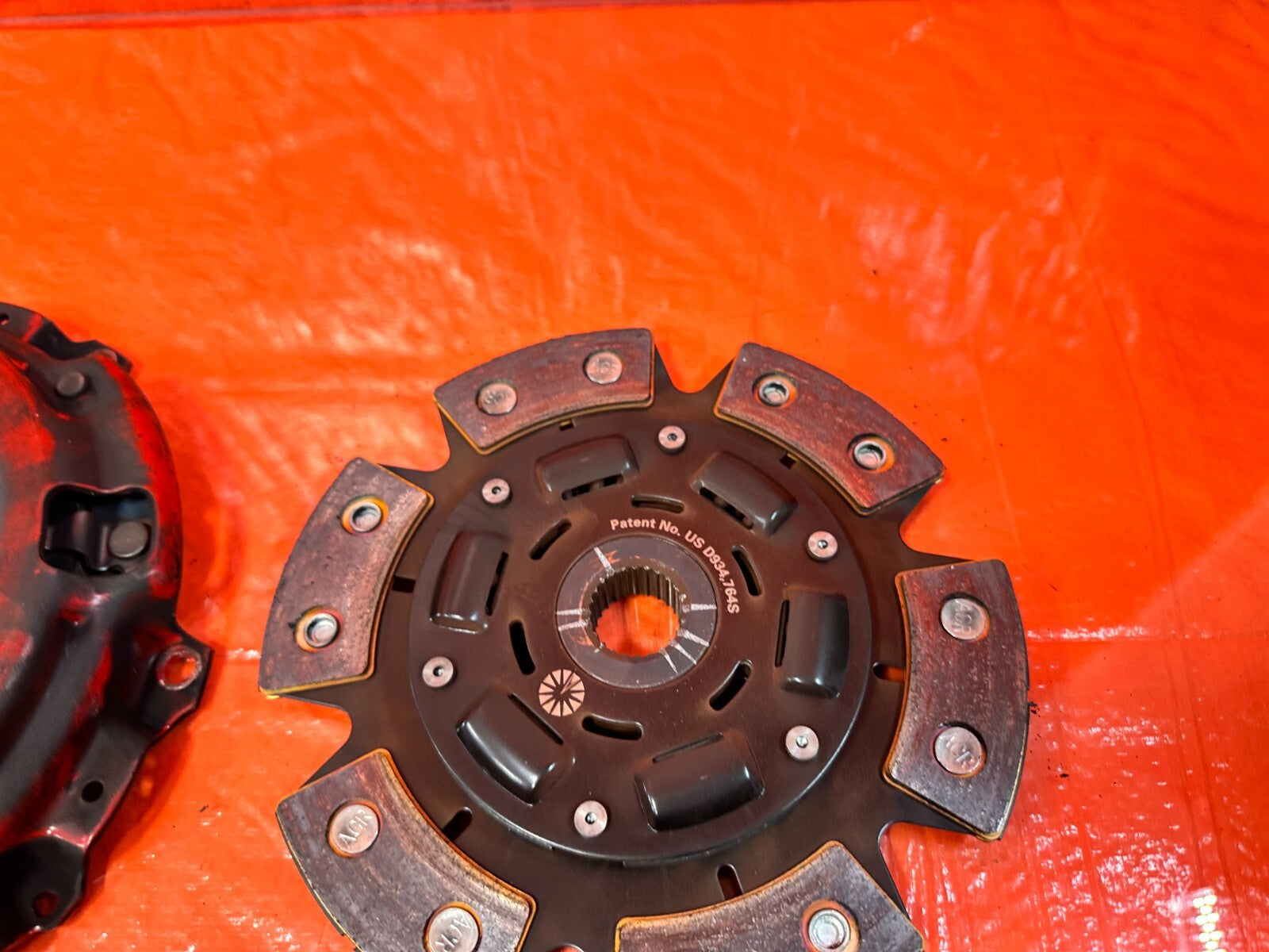 12 15 HONDA CIVIC SI   ACTION RACING BRAND   6 PUCK SPRUNG CLUTCH PRESSURE PLATE6
