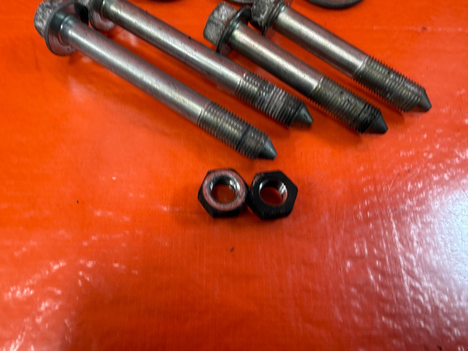 09 14 ACURA TSX   POWER STEERING RACK GEAR BOX BOLTS HARDWARE WASHERS OEM #3212