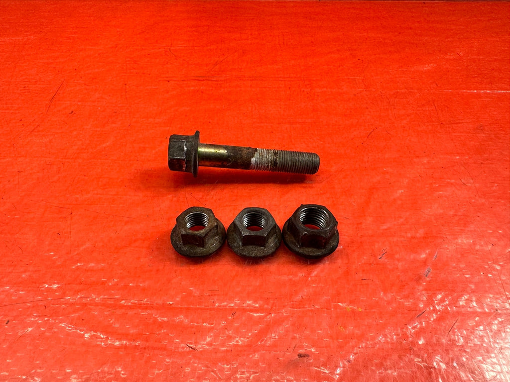 06 11 HONDA CIVIC SI UPPER TRANSMISSION MOUNTING BRACKET BOLTS HARDWARE OEM #1940