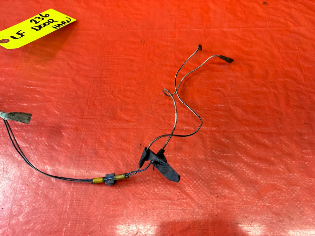 92 95 HONDA CIVIC DX   COUPE HATCH   DRIVER LEFT DOOR WIRING HARNESS   OEM 2362