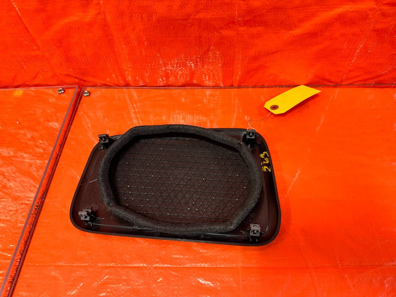 97 01 HONDA PRELUDE   DRIVER LEFT REAR SPEAKER TRIM   OEM FACTORY #2637