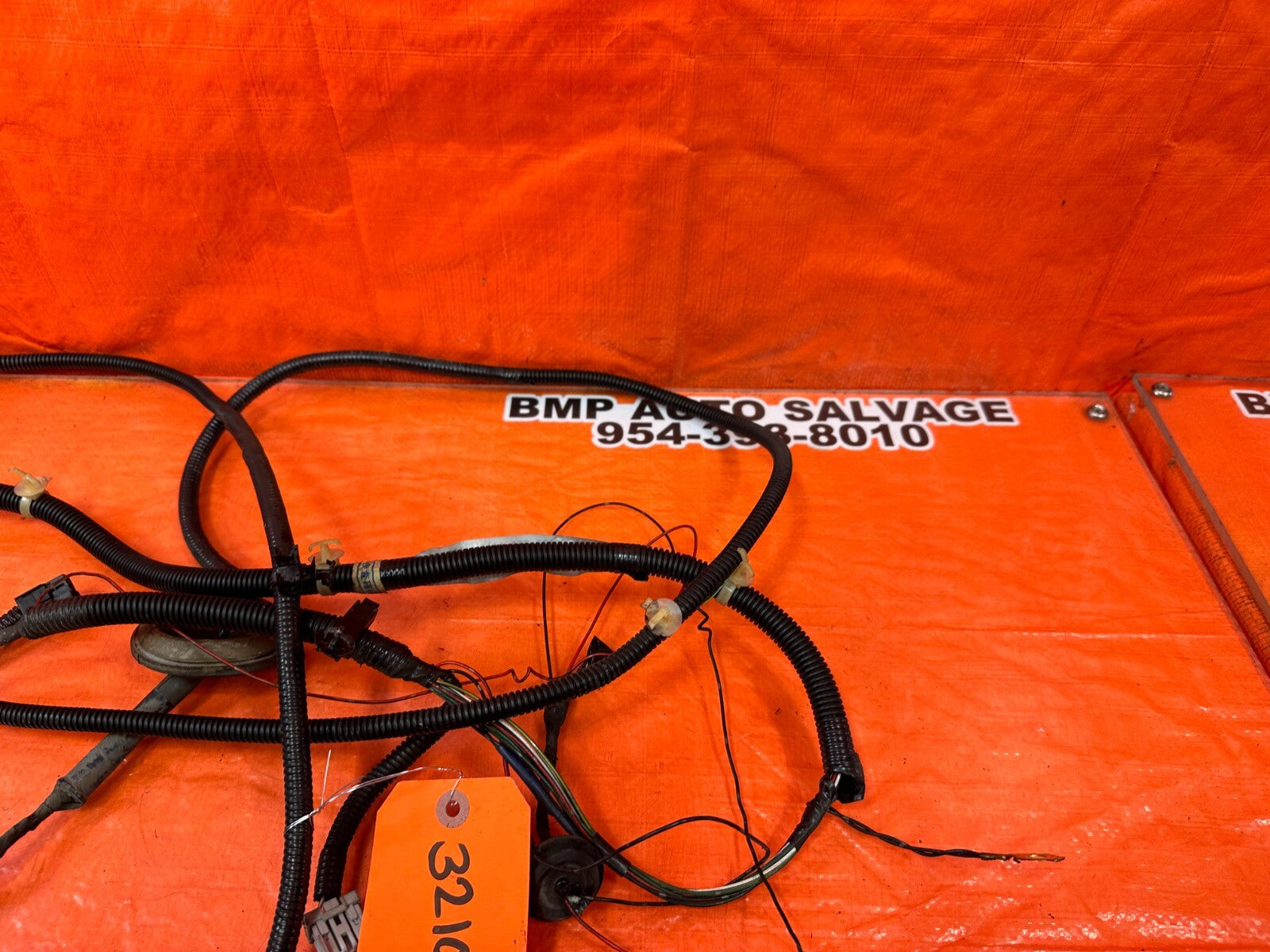 1998 98 HONDA PRELUDE BASE   REAR / TAIL LIGHT LAMP WIRING HARNESS WIRE LOOM 2525