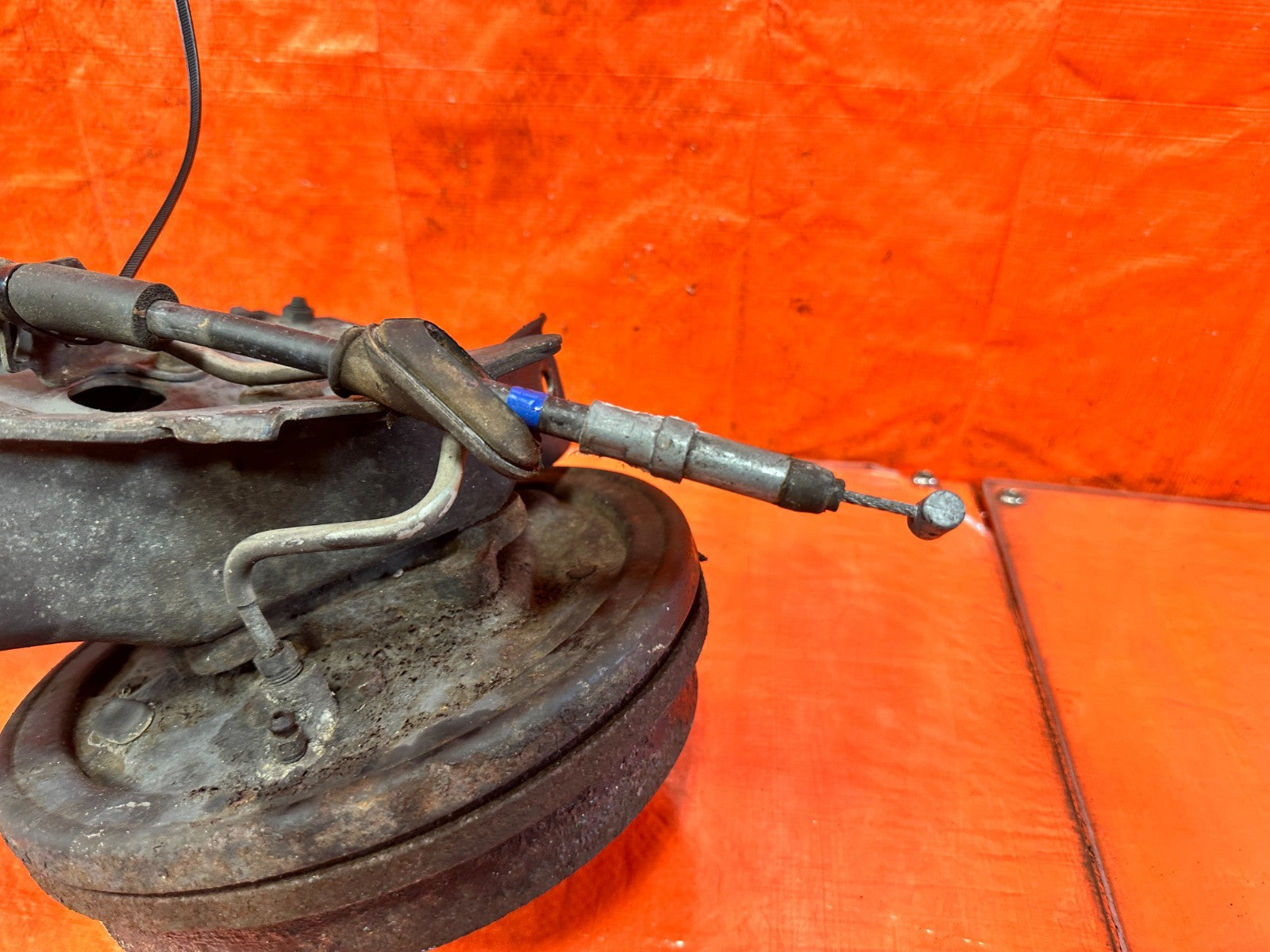 92 95 HONDA CIVIC   DRIVER LEFT REAR TRAILING ARM CONTROL ARM   OEM 32710