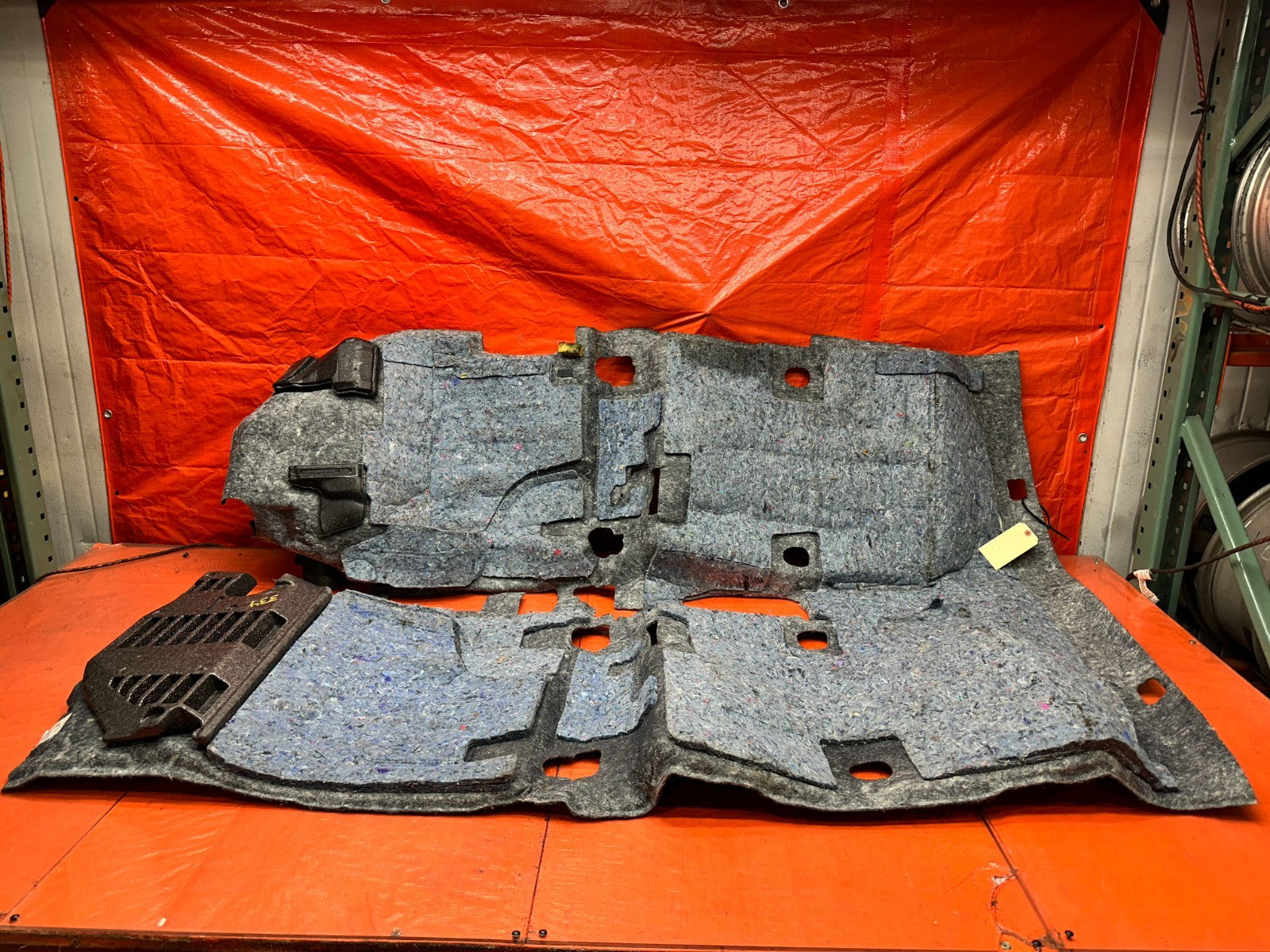 13 15 HONDA CIVIC SI 4D SEDAN 2.4L INTERIOR FLOOR CARPET MAT BLACK OEM #33412