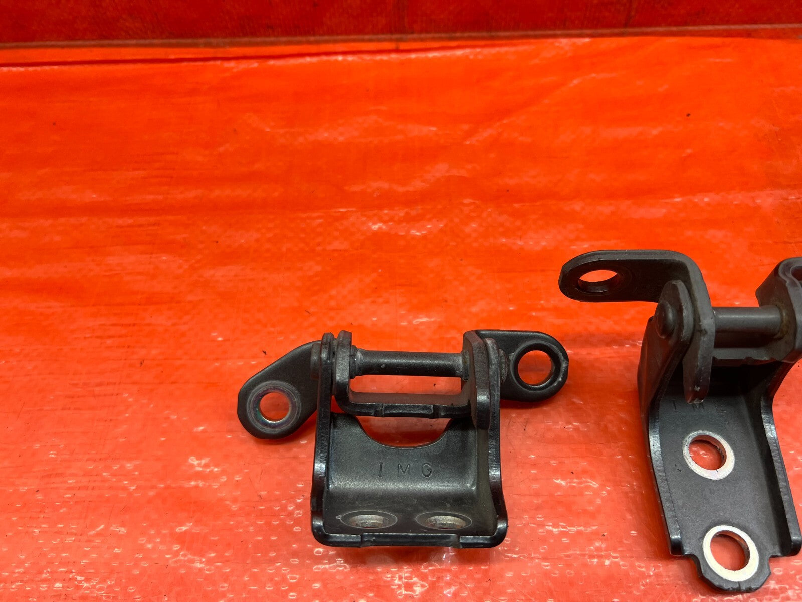09 14 ACURA TSX   DRIVER LEFT REAR   DOOR HINGE SET UPPER LOWER OEM FACTORY #1676