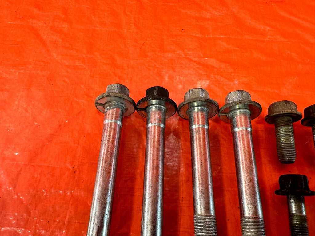 09 14 ACURA TSX   FRONT SUBFRAME CROSSMEMBER BOLTS HARDWARE OEM FACTORY #2795