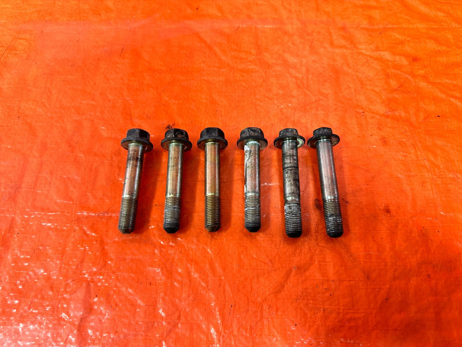 04 08 ACURA TSX   LEFT AND RIGHT REAR UPPER CONTROL ARM BOLTS HARDWARE OEM #3121