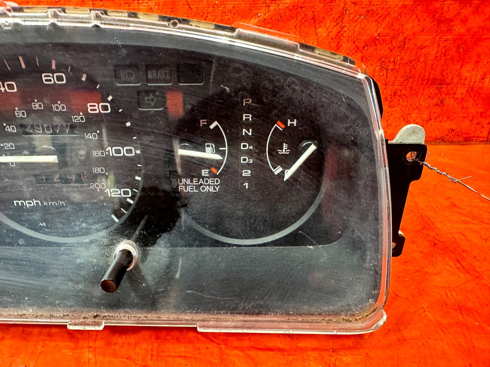 92 95 HONDA CIVIC   D16Z6   SOHC VTEC   5 SPEED MANUAL GAUGE CLUSTER OEM 3264