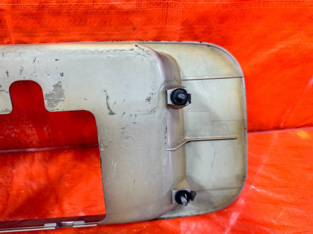 92 96 HONDA PRELUDE   REAR TRUNK LID LICENSE PLATE HOLDER TRIM   OEM FACTORY 2738