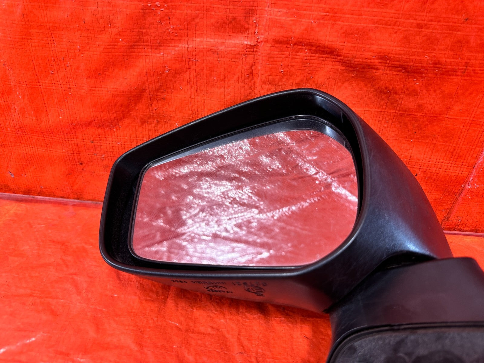 13 20 SUBARU BRZ   DRIVER LEFT EXTERIOR SIDE VIEW MIRROR BLACK COLOR  OEM #2925
