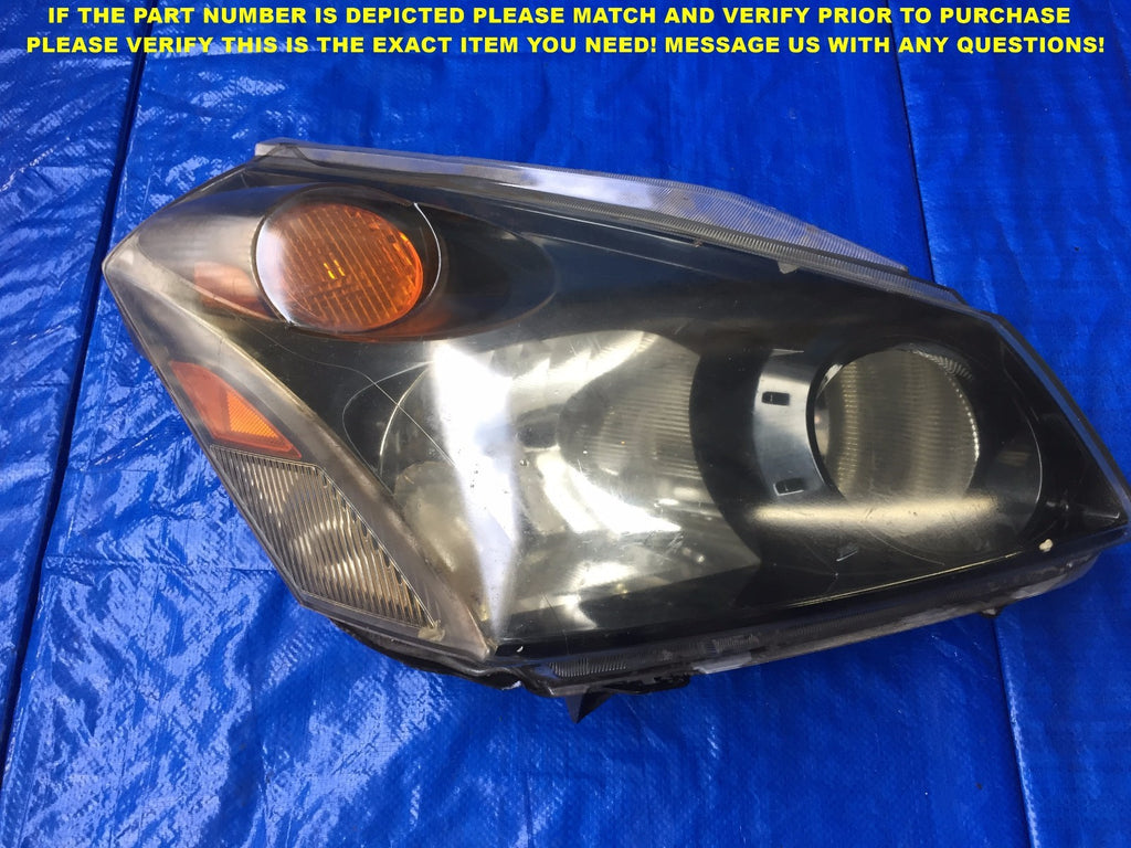 OEM 2004 2005 2006 2007 2008 2009 NISSAN QUEST PASSENGER RIGHT HEADLIGHT0