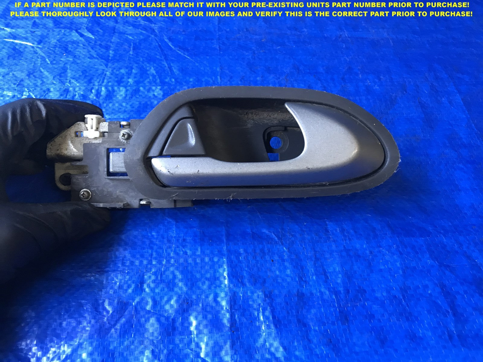 OEM 2006 2007 2008 HONDA CIVIC SEDAN PASSENGER RIGHT REAR INTERIOR DOOR HANDLE 0