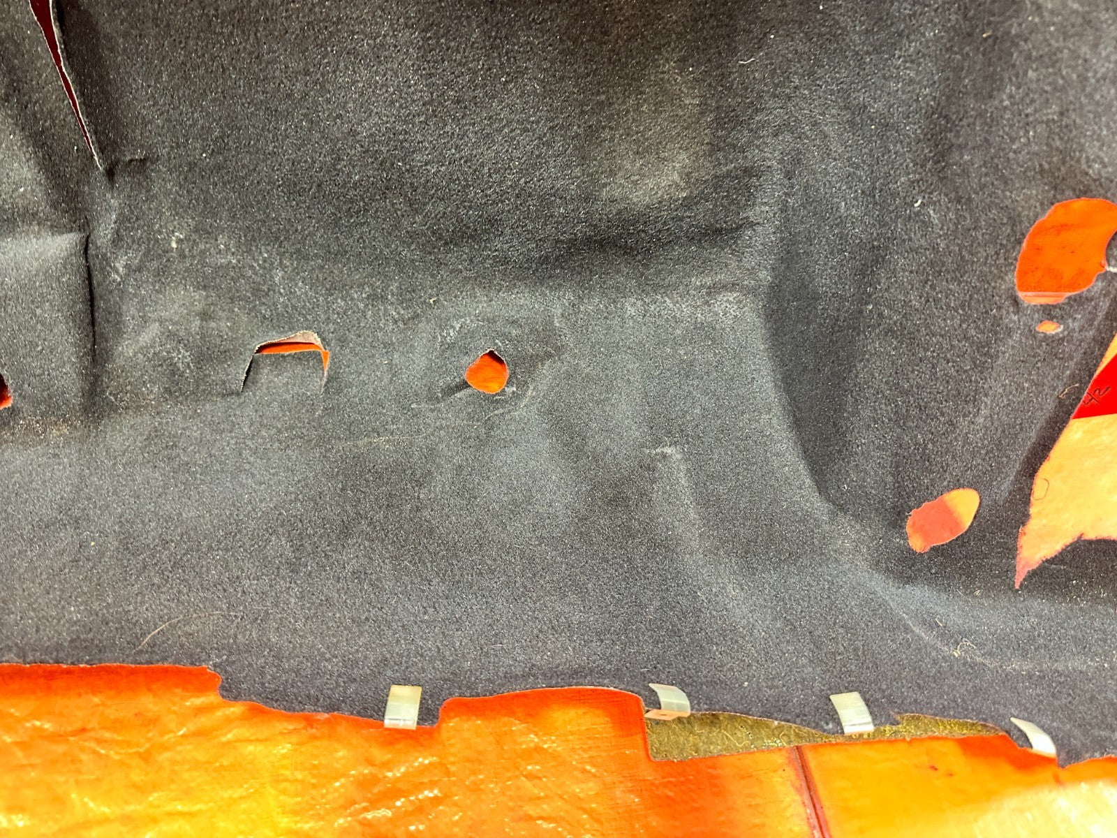09 11 MAZDA RX8 RX 8   INTERIOR FLOOR CARPET RUG MAT   RIGHT SIDE OEM #3036