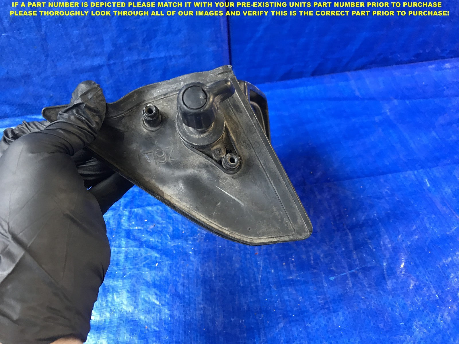 OEM 1984 1985 HONDA ACCORD DRIVER LEFT SIDE VIEW MIRROR 5