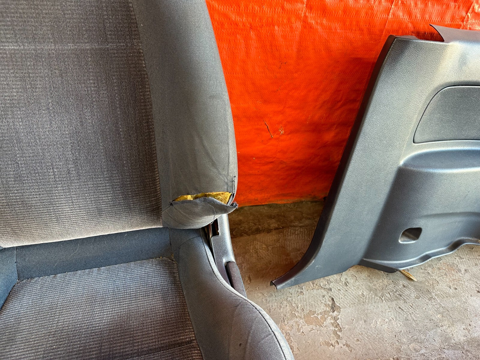 92 95 HONDA CIVIC HATCHBACK EG BLUE INTERIOR CONVERSION SEATS DOOR PANELS DASH8