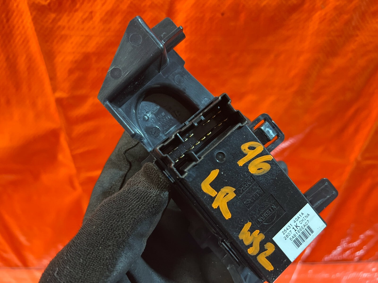 14 20 INFINITI Q50   WINDOW SWITCH   DRIVER LEFT REAR SIDE   OEM FACTORY #968