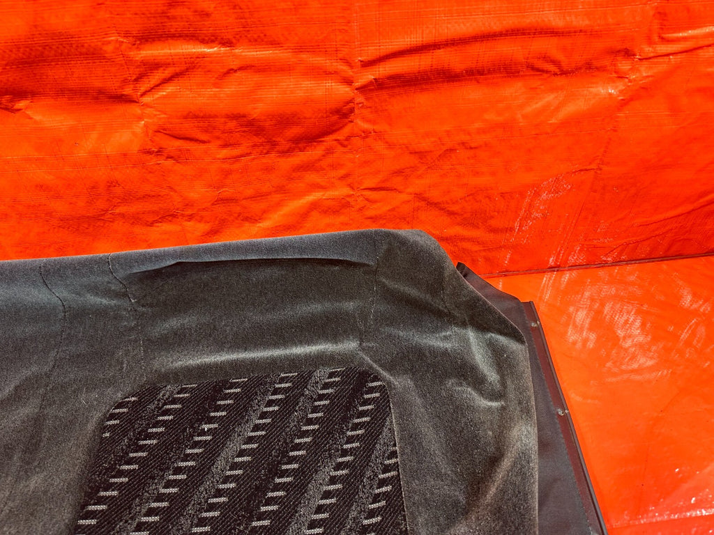 99 01 HONDA PRELUDE REAR UPPER SEAT COVER SKIN LEATHER WRAP CUSHION FABRIC OEM7
