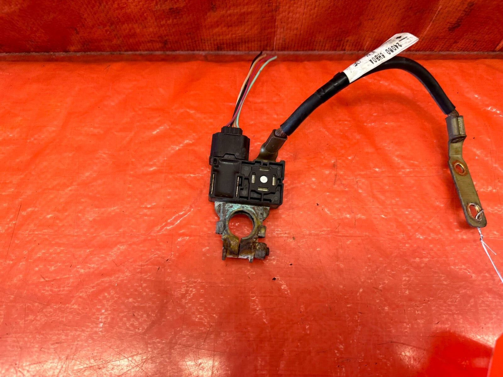 16 20 INFINITI Q50 Q60 3.0L   NEGATIVE TERMINAL BATTERY GROUND WIRE HARNESS #2423
