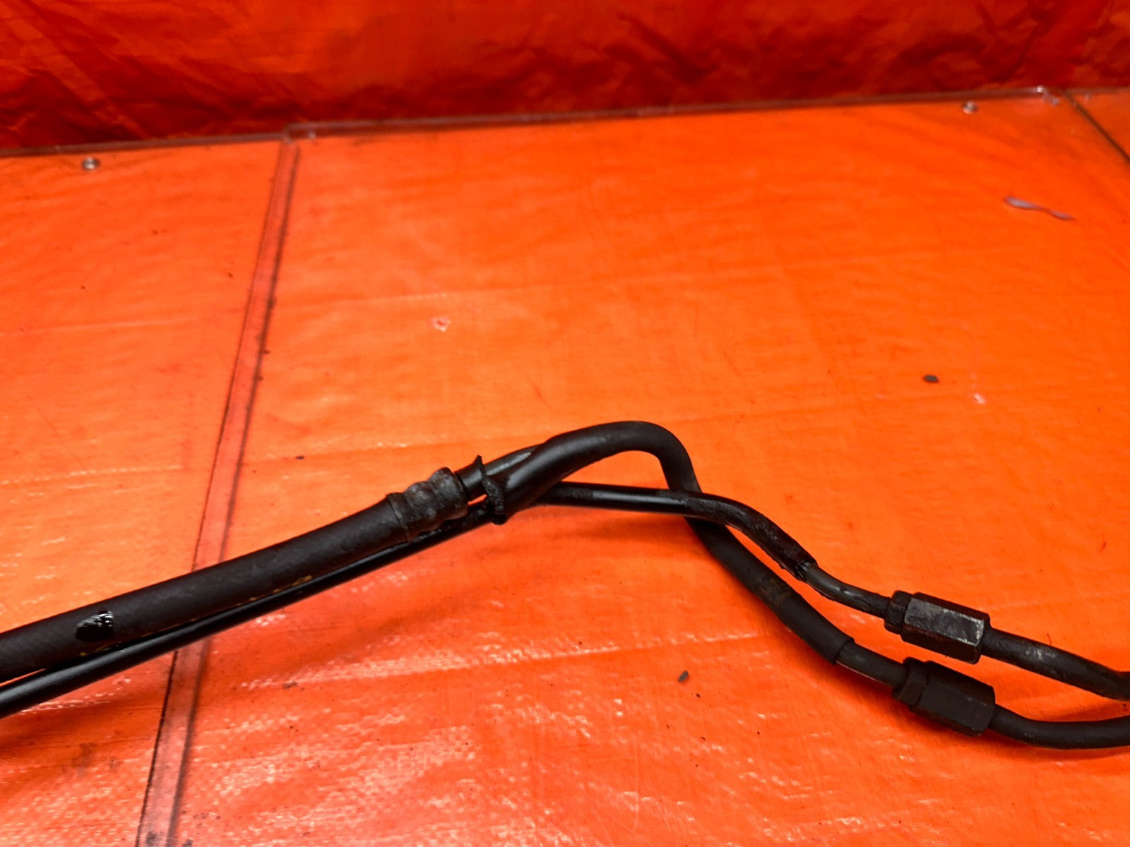 15-20 SUBARU WRX STI 4D 2.5L EJ257 POWER STEERING HIGH PRESSURE HOSE LINE #15STI8