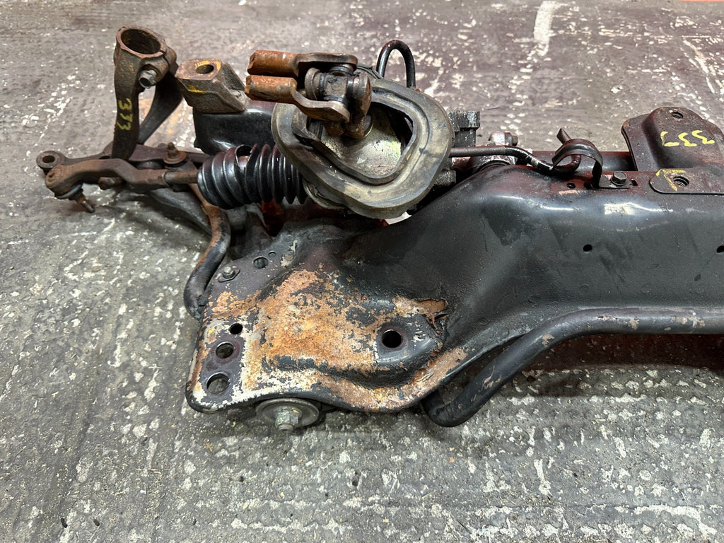 92 95 HONDA CIVIC FRONT SUBFRAME W/ RACK & CONTROL ARMS EKK2 K SWAP OEM #33310