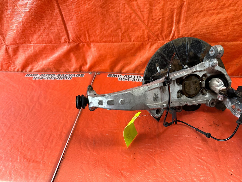 08 15 INFINITI G37 COUPE S RWD RIGHT FRONT SPINDLE W/ LOWER CONTROL ARM OEM #24514