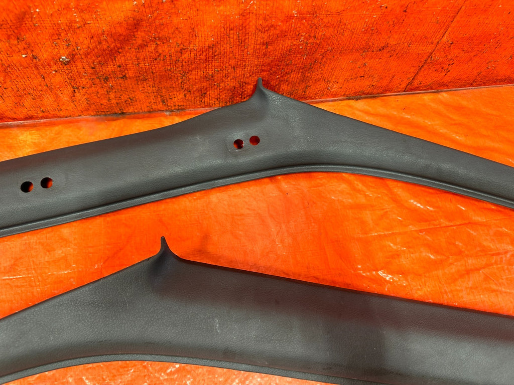 90 91 HONDA CIVIC HATCHBACK   LEFT & RIGHT A PILLARS   OEM 3254